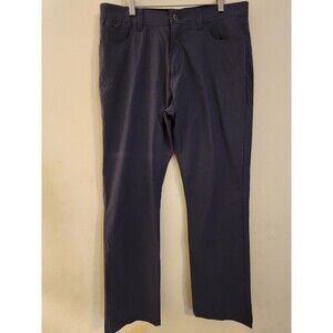 Eddie Bauer Adventure‎ Trek Men's 36x32 Gray Nylon/Spandex Chino Pants 1225439